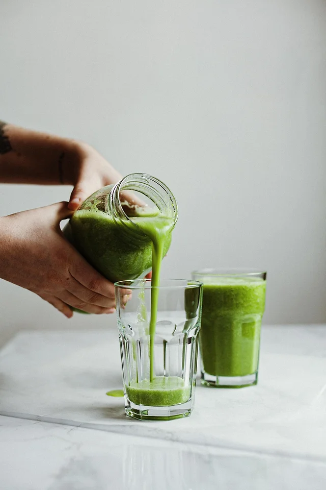 healthy green juice
